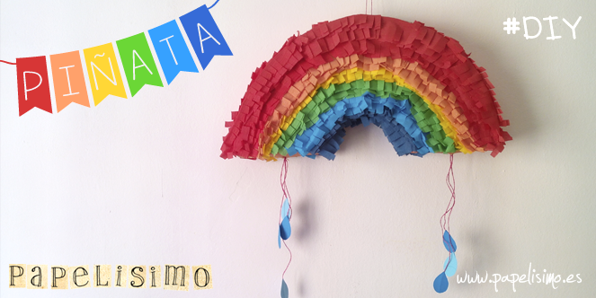 como hacer piñata de papel facil paso a paso con video DIY paper piñata
