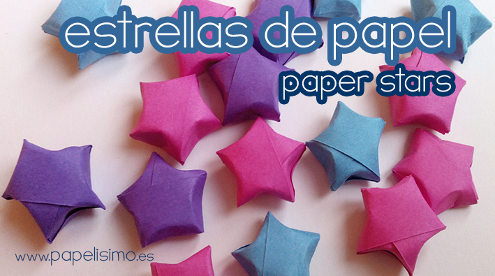 capitalismo Facultad giro Estrellas de papel 3D | Papelisimo