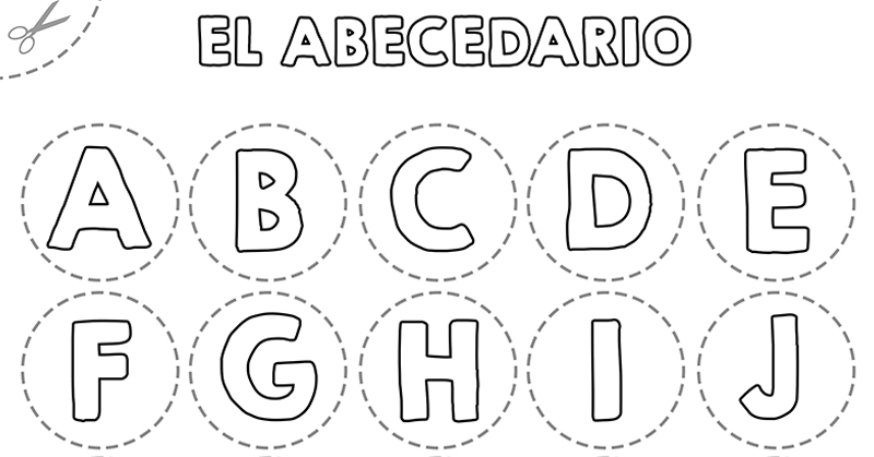 Featured image of post Las Letras Del Abecedario Para Colorear Trabajar con letras del abecedario prepara a los ni os para su ingreso en la lectura y la escritura con estas fichas e im genes para colorear del abecedario sera mas divertido para ellos aprender