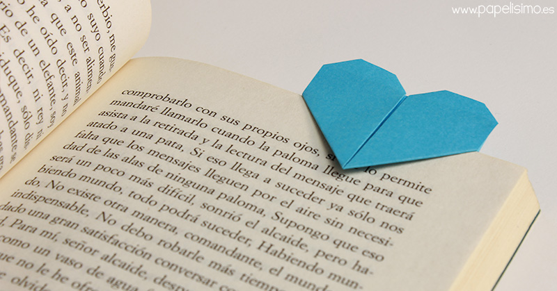 marcapaginas-corazon-origami-bookmark-heart
