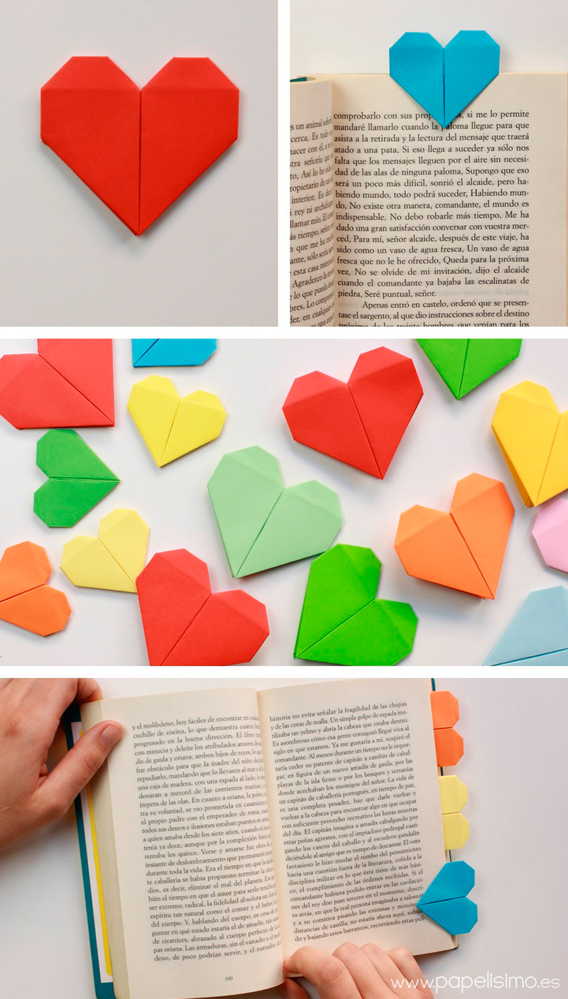 marcapaginas-libro-corazon-origami-bookmark-heart