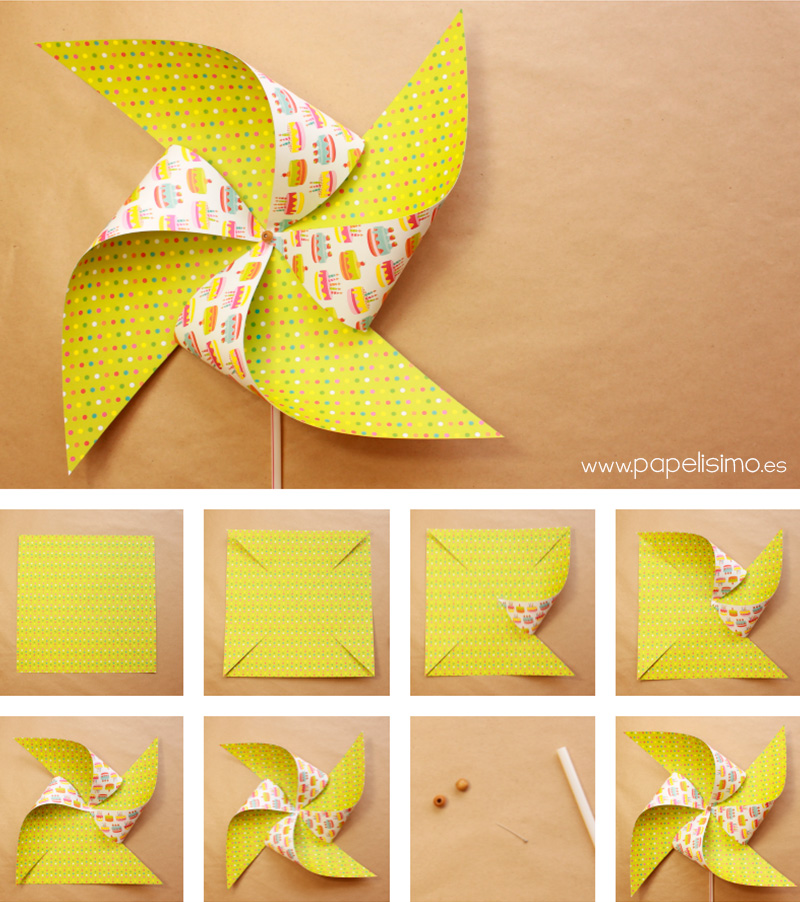Como-hacer-molinillos-de-papel-que-gira-DIY--paper-Pinwheels