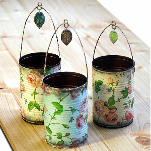 Ideas para manualidades con decoupage papelisimo Que puedo hacer con los botes de leche