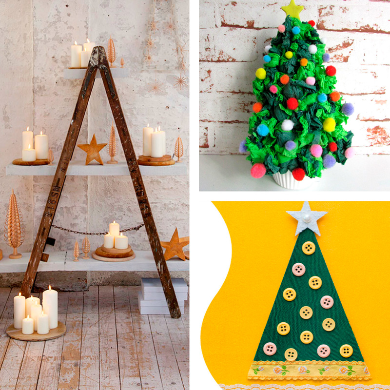 Arboles-de-Navidad-DIY-Crafts-Christmas-trees