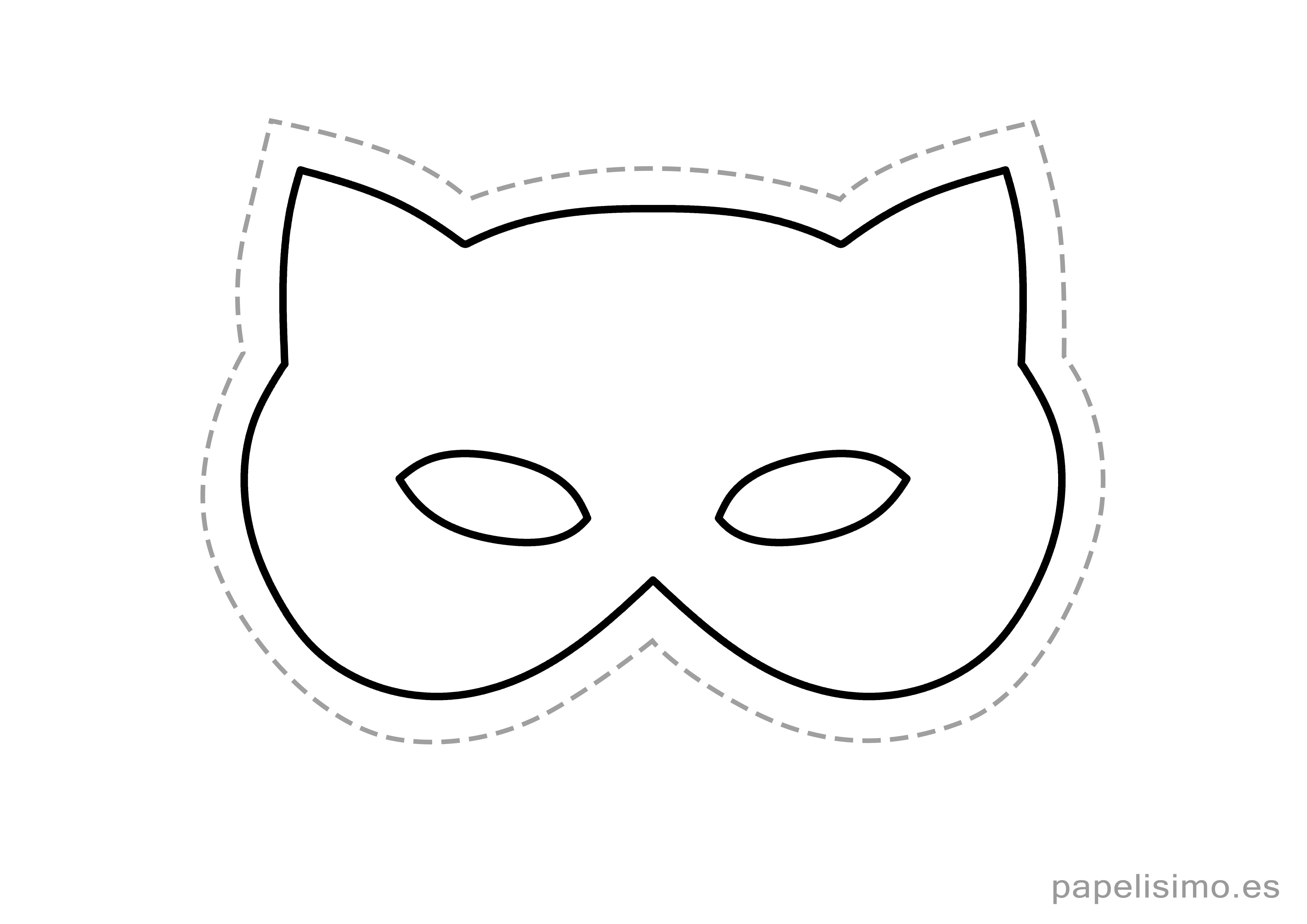 chasquido bahía Cuatro 9 máscaras de goma eva para imprimir y recortar | Papelisimo