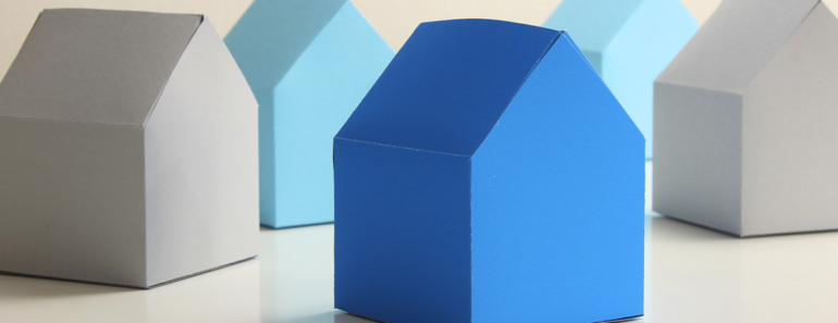 Casa de papel para recortar y pegar Paper House Box