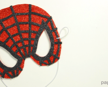 Cómo hacer máscara de Spider-Man mask goma eva