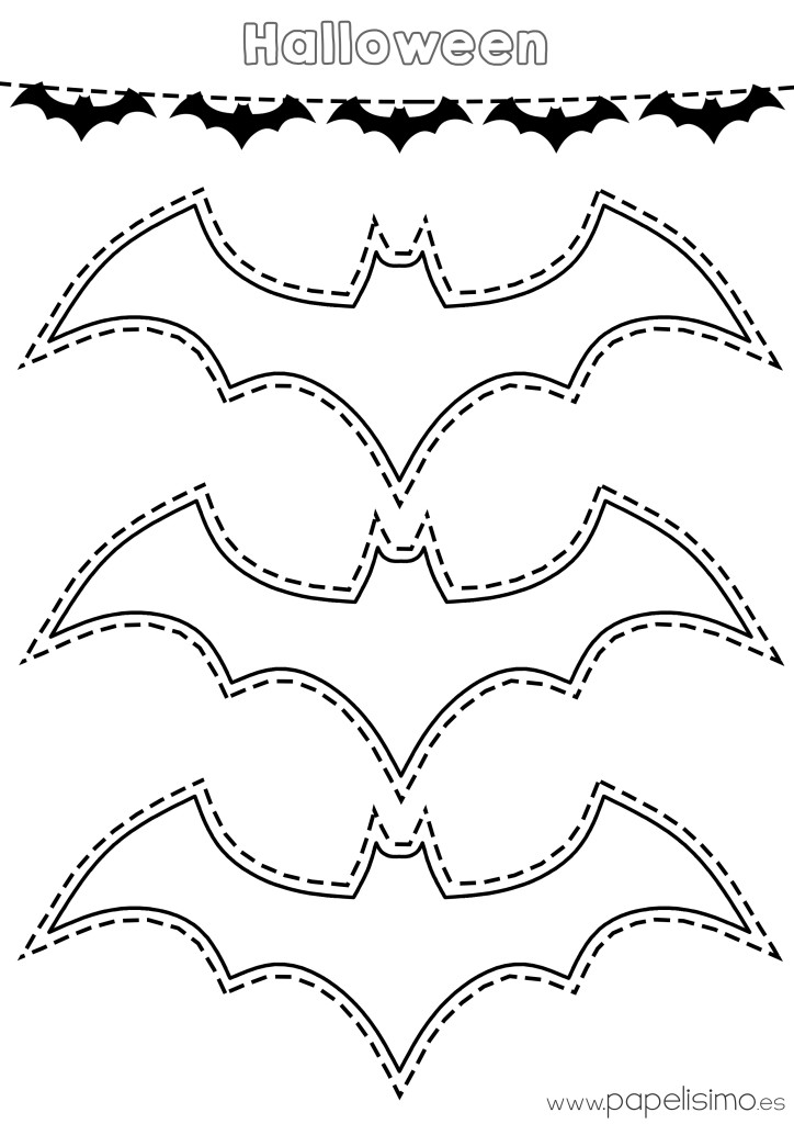 Platilla-murcielagos-Halloween-colorear-y-recortar-guirnalda-de-papel-2