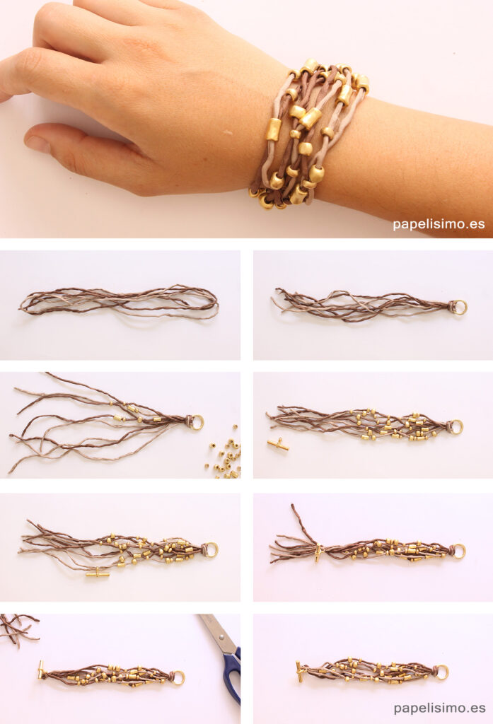 Como-hacer-pulseras-de-hilos-diy-bracelet