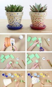 Como-pintar-macetas-de-barro-lunares-how-to-paint-pots