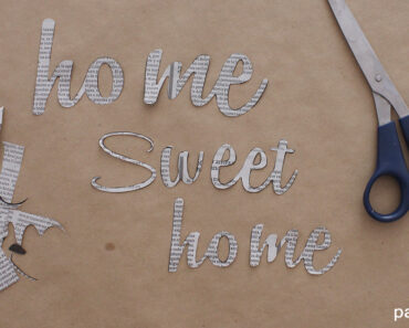 Recortar-letras-Home-sweet-home-periodico