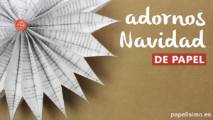 Cómo hacer adornos navideños papel diy paper christmas ornaments