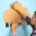 Cómo-pintar-nube-en-pared-para-estanteria-con-plantilla-de-cartón