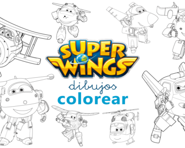 Dibujos-colorear-Super-Wings-para-niños