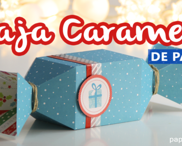 Caja caramelo de papel paper candy box youtube
