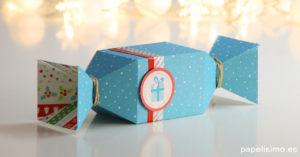 Caja caramelo regalo de papel candy box paper
