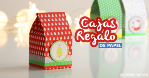 Cajas de regalo originales y faciles de cartulina