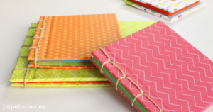 Encuadernación casera japonesa diy japanese binding