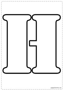 Letra-H-Abecedario-letras-grandes-imprimir-stencil