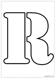 Letra-R-Abecedario-letras-grandes-imprimir-stencil