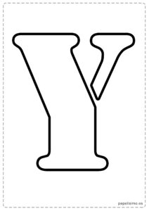 Letra-Y-Abecedario-letras-grandes-imprimir-stencil