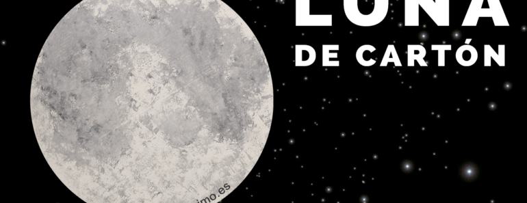 Cómo hacer luna cartón
