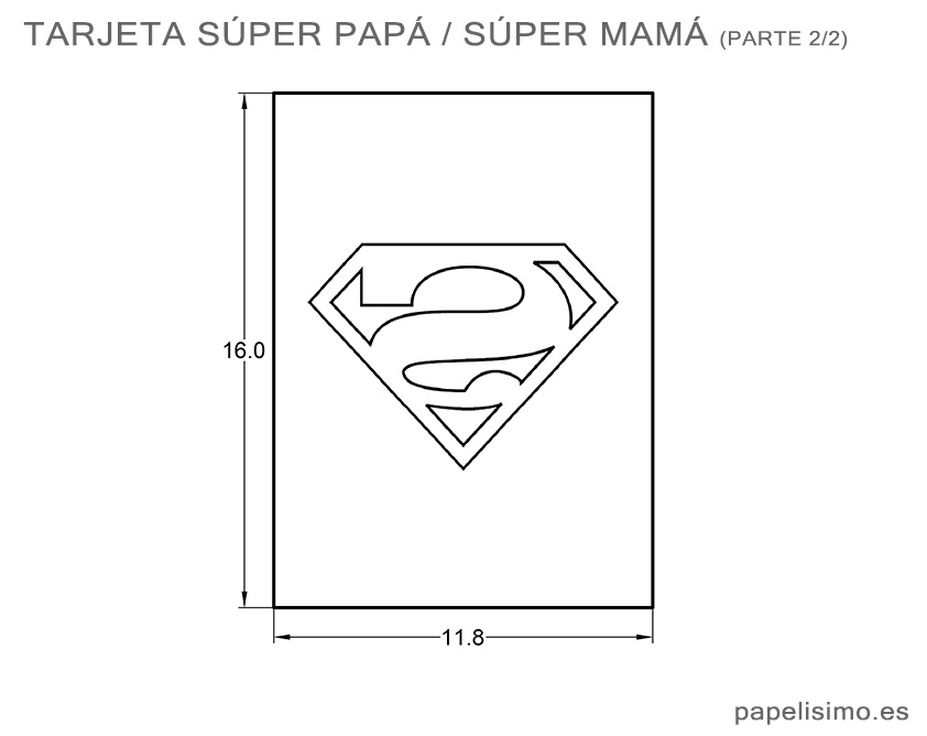 Tarjeta-súper-man-papá-mamá-plantilla-scrapbooking-card-2