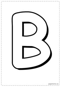 B-Abecedario-letras-grandes-imprimir-mayusculas-Comic