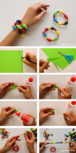 Cómo-hacer-cuentas-pulseras-goma-eva-paso-a-paso