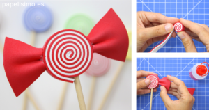 Tutorial caramelos de goma eva diy candies