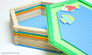 Tutorial con palitos de helado de madera