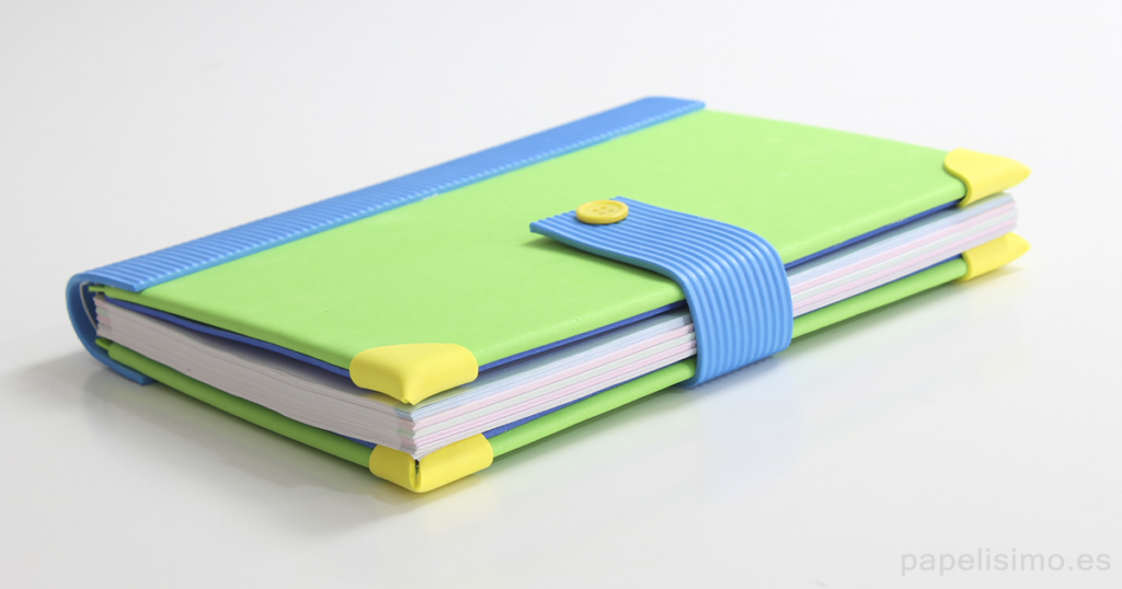 Cómo hacer libretas decorada con goma eva diy notebooks