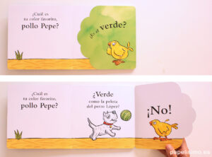 VERDE-El pollo pepe y los colores