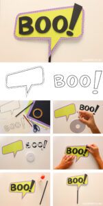 Manualidades de Halloween boo para niños Halloween-crafts boo for kids