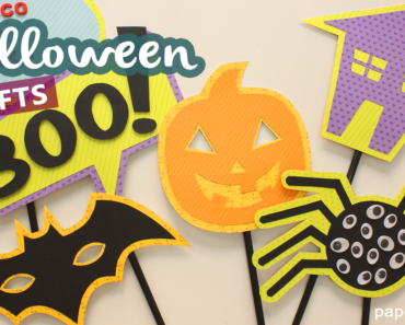 Manualidades de Halloween para niños paper Halloween crafts for kids Youtube