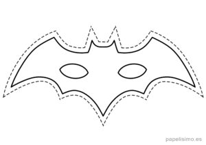 Máscara-de-murcielago-para-imprimir-y-recortar-Halloween-bat-mask-crafts-for-kids