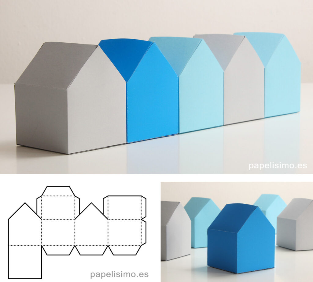 Casa-de-papel-para-recortar-y-pegar-Paper-House-Box-template