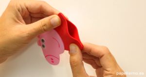 Marionetas Peppa Pig goma eva diy
