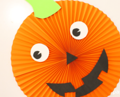 Calabaza de papel DIY paper pumpkin