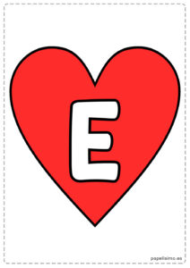 E-Abecedario-letras-imprimir-corazon-rojo