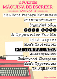 Fuentes-maquina-de-escribir-gratis-free-typewriter-fonts-2