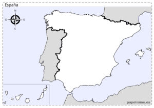 Mapa-de-Espana-mudo