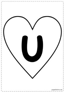 U-Abecedario-letras-imprimir-corazon-negro