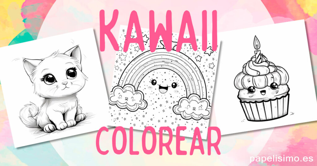 Kawaii-para-colorear