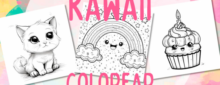 Kawaii-para-colorear