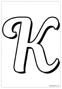 K-letra-imprimir-mayuscula-cursiva-caligrafica