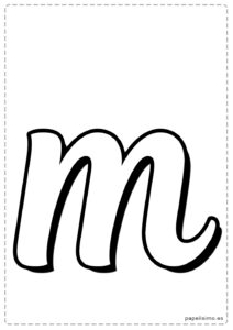 M-letra-imprimir-minuscula-cursiva-caligrafica