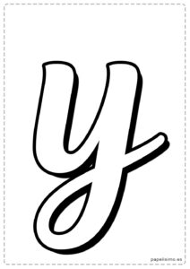 Y-letra-imprimir-minuscula-cursiva-caligrafica