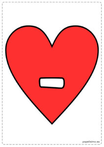 simbolo-menos-imprimir-corazon-rojo