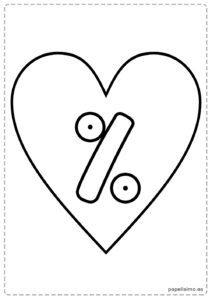 simbolo-%-tanto-por-ciento-imprimir-corazon